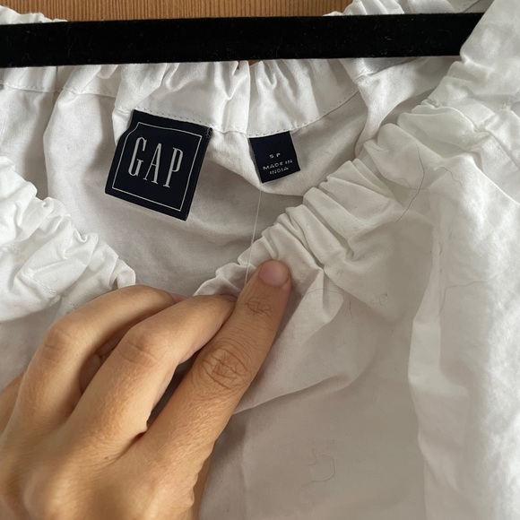 π Off the shoulder puffer sleeve top - Picture 3 of 3